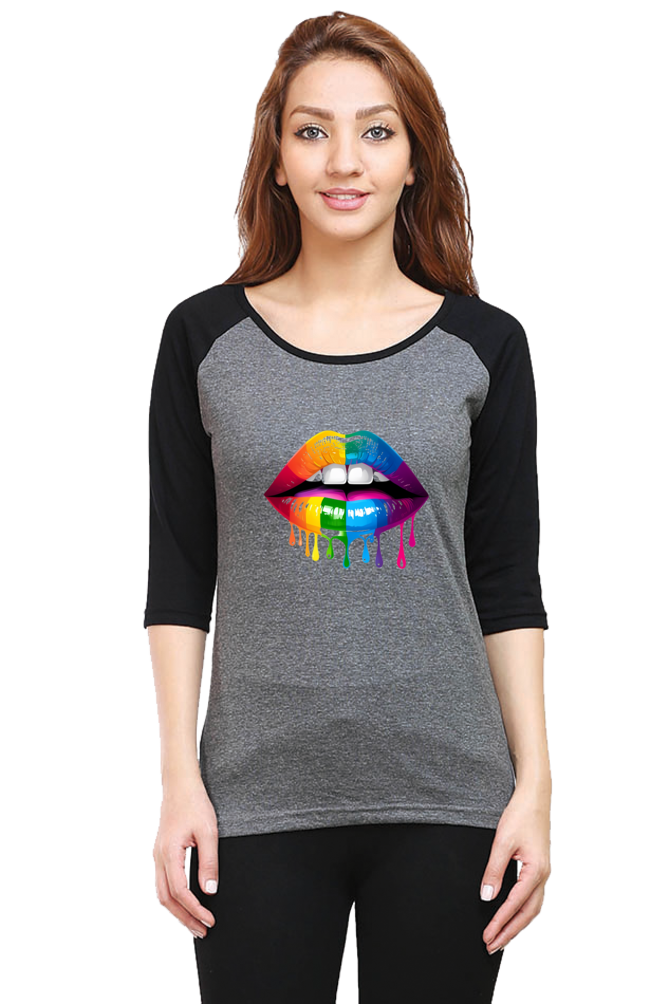 Female Raglan Full Sleeve t shirt