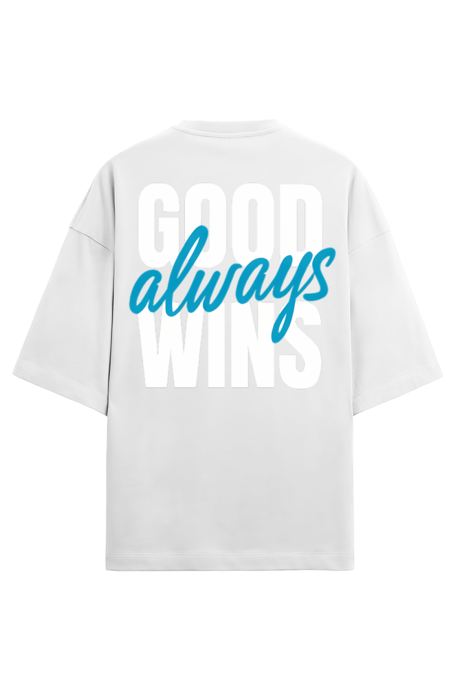 Oversized Printed T shirt For Men & Women.(Back Printed)